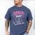 SMUT Slut Provocative Literature Book Club Book Reading Men's Comfort Colors T-Shirt Blue Jean