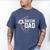 Soccer DAD Football Futbol Parents Goal Men's Comfort Colors T-Shirt Blue Jean