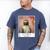 Social Anxiety Not Having A Good Time Socializing Introvert Men's Comfort Colors T-Shirt Blue Jean