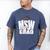 Social Work MSW Graduation Masters Degree Worker 2020 Men's Comfort Colors T-Shirt Blue Jean