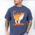 SOCIALLY AWKWARD FUNNY CAT ANTISOCIAL INTROVERT WEIRD Men's Comfort Colors T-Shirt Blue Jean
