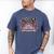 Sock Hop 50s Classic Car Nostalgia 1950s Greaser Men's Comfort Colors T-Shirt Blue Jean