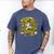 Softball Pitcher Best Traits Brave Retro Pop Comic Book Art Men's Comfort Colors T-Shirt Blue Jean