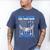 My Son Has Your Back Proud Air Force Dad Military Father Men's Comfort Colors T-Shirt Blue Jean