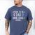 Soon To Be Dad 2026 Loading Pregnancy Announcement 2026 Men's Comfort Colors T-Shirt Blue Jean