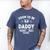 Soon To Be Daddy Est 2026 New Dad Fathers Day First Time Men's Comfort Colors T-Shirt Blue Jean
