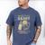 Soon To Be Daddy Fatherhood Baby Announcement Future Dad Men's Comfort Colors T-Shirt Blue Jean