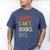 Sorry Can't Books Bye Shirts Books Lovers Men's Comfort Colors T-Shirt Blue Jean