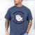 Sorry I Can't Go I'm An Indoor Cat Quote Introvert Men's Comfort Colors T-Shirt Blue Jean