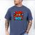 Spider Birthday Party Dad Of The Birthday Boys Spider Webs Men's Comfort Colors T-Shirt Blue Jean
