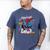 Spider-Man Amazing Dad Men's Comfort Colors T-Shirt Blue Jean