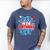 Spider Web Dad Of The Birthday Boy Men's Comfort Colors T-Shirt Blue Jean