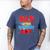 Spider Web Family Matching Dad Of The Birthday Boy Men's Comfort Colors T-Shirt Blue Jean
