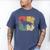 Square Retro German Shepherd Owner Dog Shepard Dad Mom Men's Comfort Colors T-Shirt Blue Jean