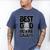 Star Wars Best Dad In The Galaxy Darth Vader Men's Comfort Colors T-Shirt Blue Jean