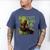 Star Wars The Book Of Boba Fett Neon Boba Fett Lives Poster Men's Comfort Colors T-Shirt Blue Jean