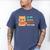 Stay Home Read Books Pet My Cat Regret Nothing Cats Book Men's Comfort Colors T-Shirt Blue Jean
