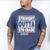 Straight Outta 5th Grade Class Of 2025 Shirt Graduation Men's Comfort Colors T-Shirt Blue Jean