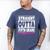 Straight Outta Fifth Grade Class Of 2018 Graduation Men's Comfort Colors T-Shirt Blue Jean