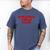 Strange Girls Club Weird Antisocial Introvert Humor Men's Comfort Colors T-Shirt Blue Jean