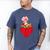 Strawberry Shortcake Sitting On Strawberry Retro Nostalgia Men's Comfort Colors T-Shirt Blue Jean