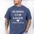 Summa Cum Laude Class Of 2025 Distinction Degree Graduation Men's Comfort Colors T-Shirt Blue Jean