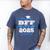 Super Proud Bff Of 2025 Graduate Senior Graduation Family Premium Men's Comfort Colors T-Shirt Blue Jean
