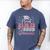 Super Proud Dad Of 2025 Graduate Senior Graduation Family Men's Comfort Colors T-Shirt Blue Jean
