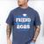 Super Proud Friend Of 2025 Graduate Senior Graduation Family Men's Comfort Colors T-Shirt Blue Jean