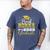 Super Proud Nonna Of 2025 Graduate Senior Graduation Family Premium Men's Comfort Colors T-Shirt Blue Jean