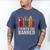 Support Banned Books Freedom I'm With The Banned Men's Comfort Colors T-Shirt Blue Jean