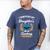 I Survived My Daughter's Teaching Degree Graduation Men's Comfort Colors T-Shirt Blue Jean
