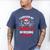 i Survived My Fiance's Nursing Degree Graduation Gifts Men's Comfort Colors T-Shirt Blue Jean