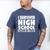 I Survived High School Class Of 2018 Graduation Men's Comfort Colors T-Shirt Blue Jean
