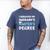 i Survived My Husbands Masters Degree College Graduation Men's Comfort Colors T-Shirt Blue Jean