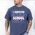 I Survived Nursing School Class Of 2025 New Nurse Graduation Men's Comfort Colors T-Shirt Blue Jean