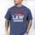 I Survived My Partner's Law Degree Graduation Shirt Men's Comfort Colors T-Shirt Blue Jean