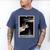 Tarot Cards Guide Book Esoteric Mysticism Clothing The Fool Tarot Card -Adults & Kids Small Short Sleeve Crew Neck Classic Fit Men's Comfort Colors T-Shirt Blue Jean