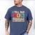 I Tell Dad Jokes Periodically Retro Papa Fathers Day Men Men's Comfort Colors T-Shirt Blue Jean