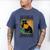 That's What I Do I Read Books I Drink Wine And I Know Things Men's Comfort Colors T-Shirt Blue Jean