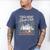 Tired Moms Book Club Coffee Chaos Chapters Book Lover Men's Comfort Colors T-Shirt Blue Jean