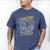 Tired Moms Club Bookish Book Lover Homebody Fall Book Club Men's Comfort Colors T-Shirt Blue Jean