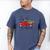 Tis The Season Holiday Nostalgia Red Truck Men's Comfort Colors T-Shirt Blue Jean