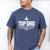 Top Gun Father's Day Top Dad Men's Comfort Colors T-Shirt Blue Jean