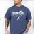Track & Field Senior Mom Class Of 2026 Graduation 26 Men's Comfort Colors T-Shirt Blue Jean