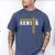 Track Senior Night Track Senior 2025 Graduation 14 Men's Comfort Colors T-Shirt Blue Jean