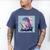 Trex Reading Book Dinosaur Men's Comfort Colors T-Shirt Blue Jean Trex Reading Book Dinosaur Men's Comfort Colors T-Shirt Blue Jean