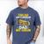 Tuba Player Men Dad Grandpa Marching Band Brass Tubist Men's Comfort Colors T-Shirt Blue Jean