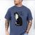 Tuxedo Cat Dad Cat Dad Tuxedo Cat Dad Men's Comfort Colors T-Shirt Blue Jean