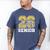 Twenty 2026 Class Of 26 Seniors Back To School Graduation Men's Comfort Colors T-Shirt Blue Jean